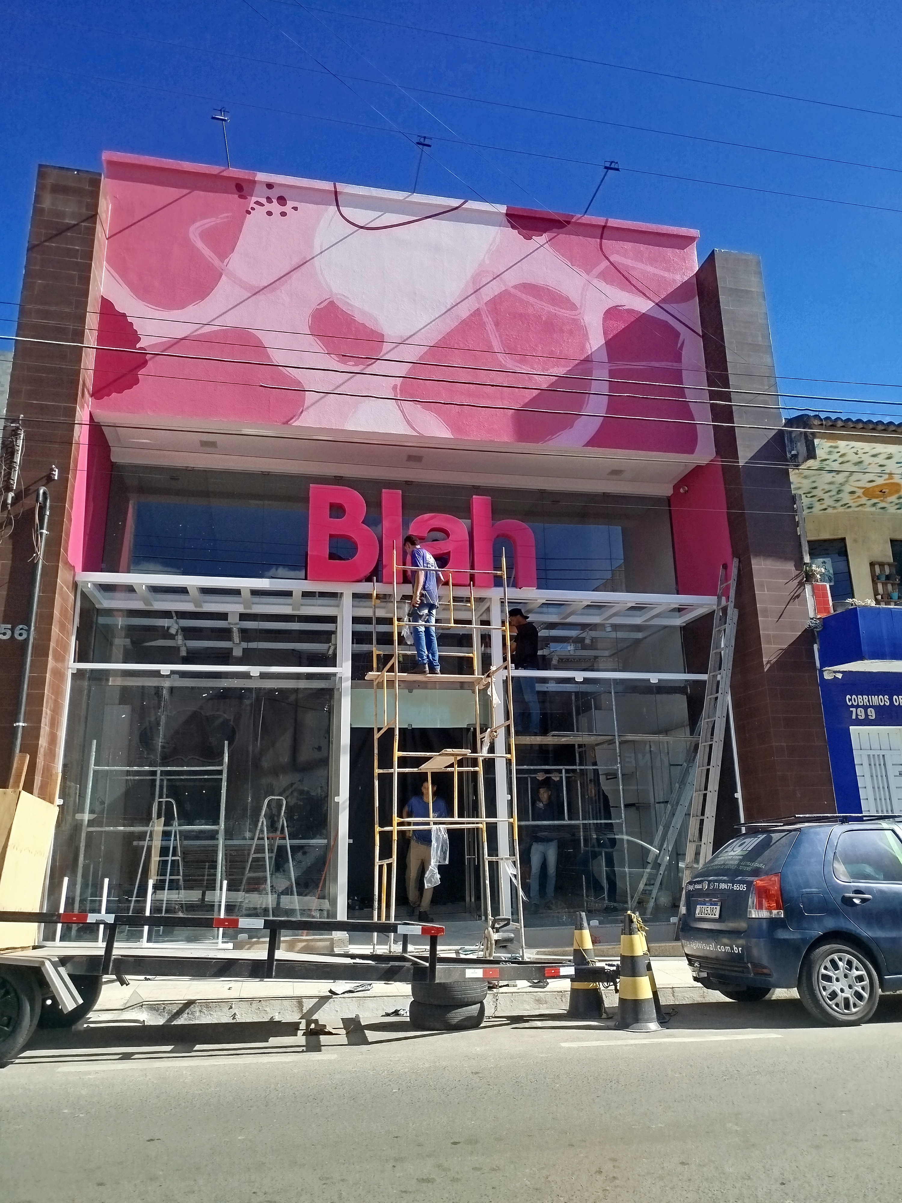 Fachada em ACM Salvador